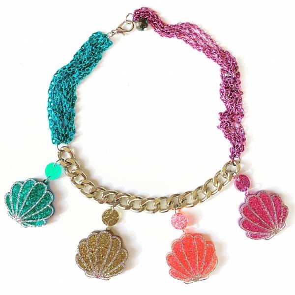 COLLANA CONCHIGLIE COLOR