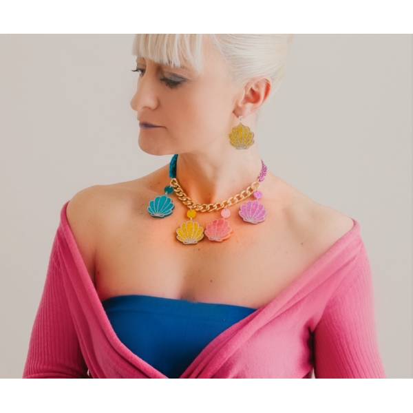 COLLANA CONCHIGLIE COLOR 2