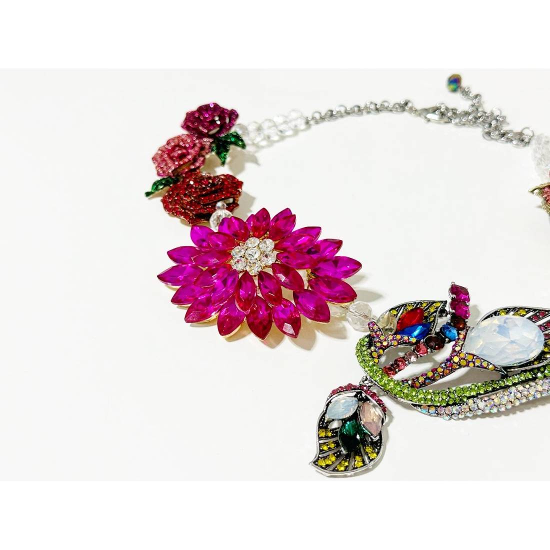 COLLANA FIORI DI CRISTALLO LUXURY