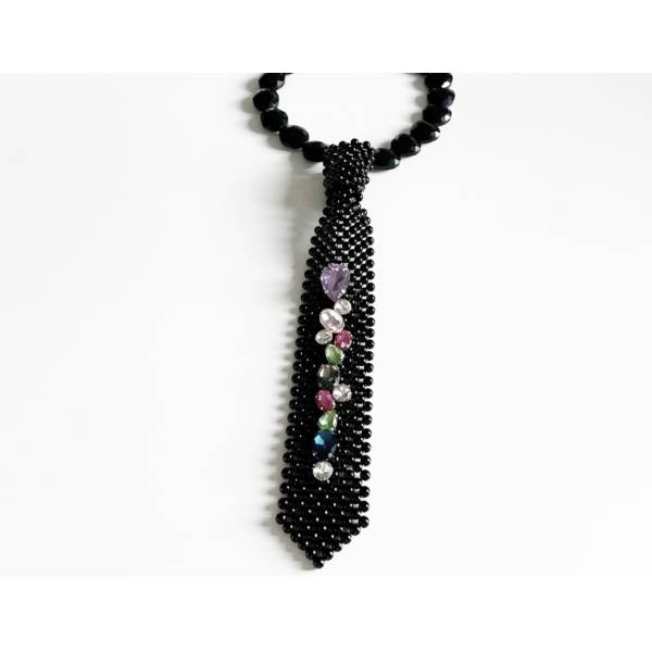 COLLANA CRAVATTA CRYSTAL