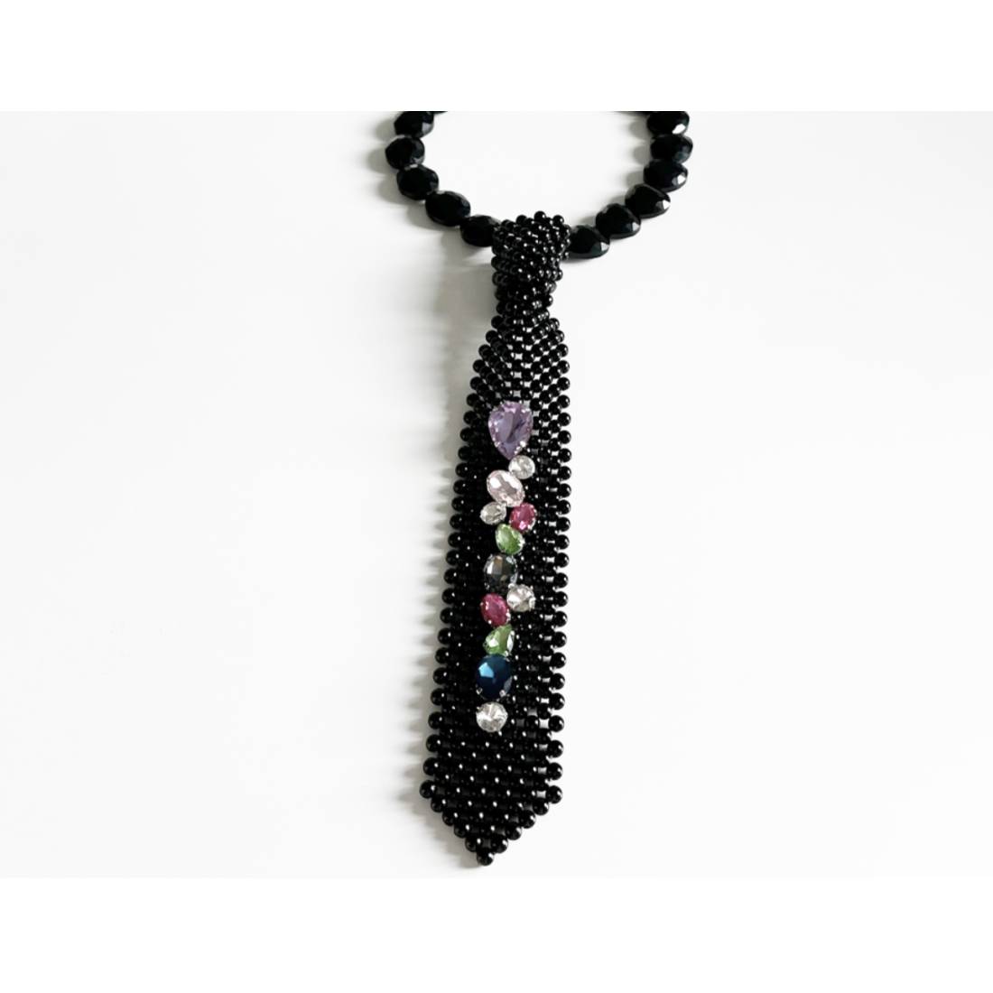 COLLANA CRAVATTA CRYSTAL