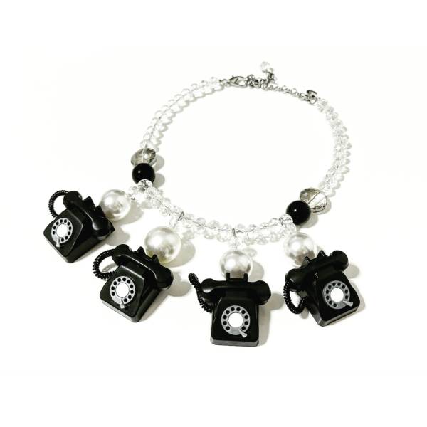 COLLANA TELEFONI BLACK