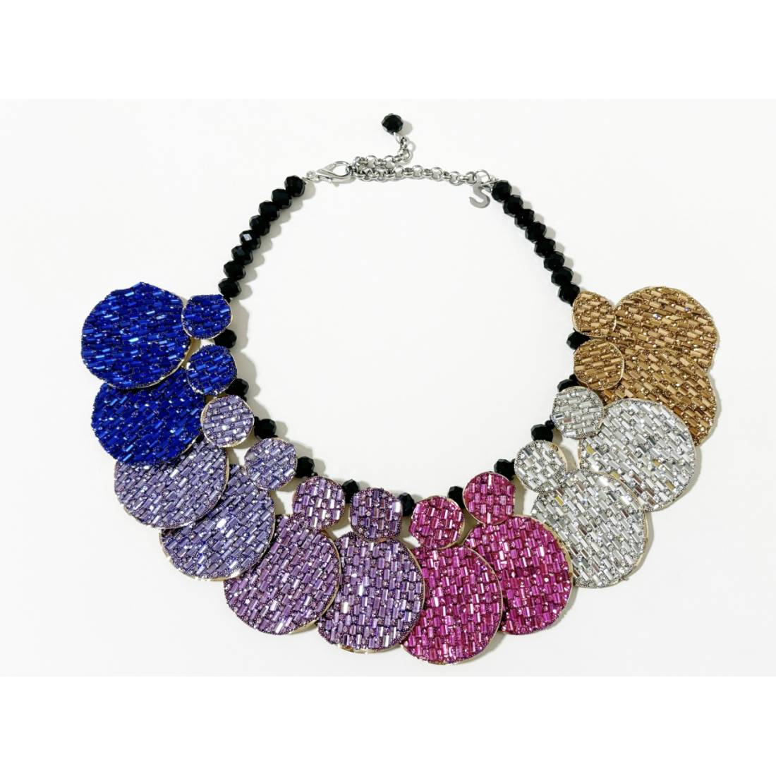 COLLANA TONDI CRISTALLO