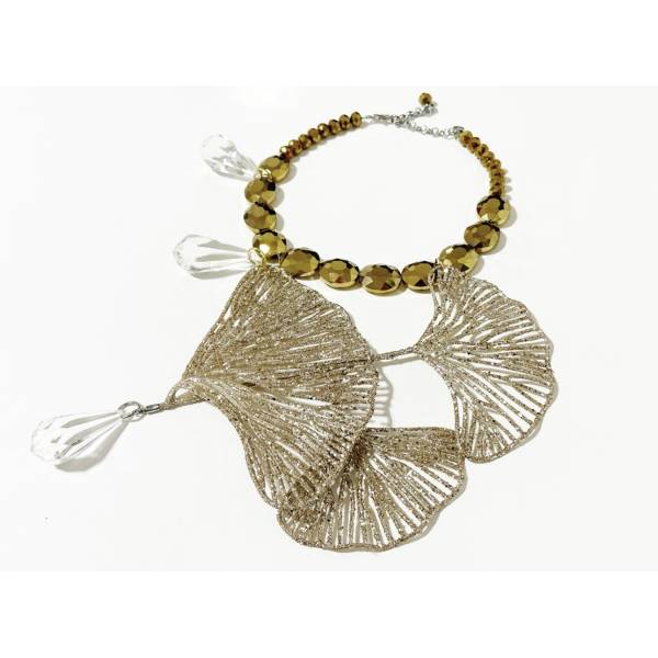 COLLANA FOGLIA GINCO 2