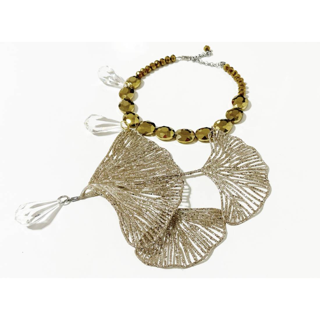 COLLANA FOGLIA GINCO