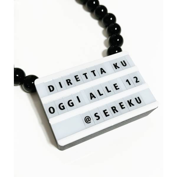 COLLANA SCRITTA...