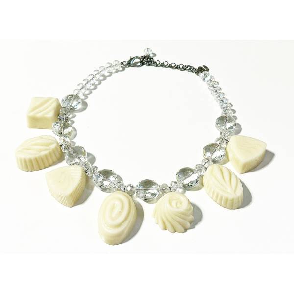 COLLANA CIOCCOLATINI BIANCHI