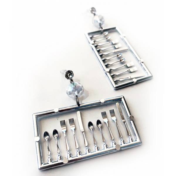 ORECCHINI SET POSATE