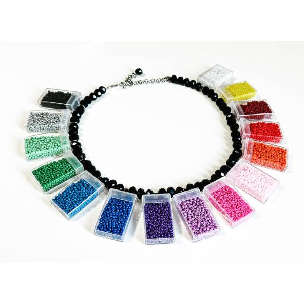 COLLANA PERLINE CON PERLINE