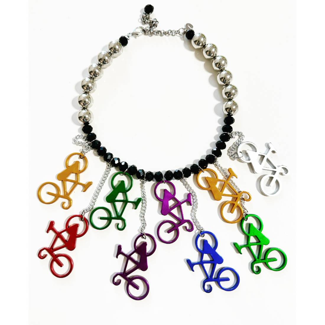 COLLANA BICICLETTA COLOR