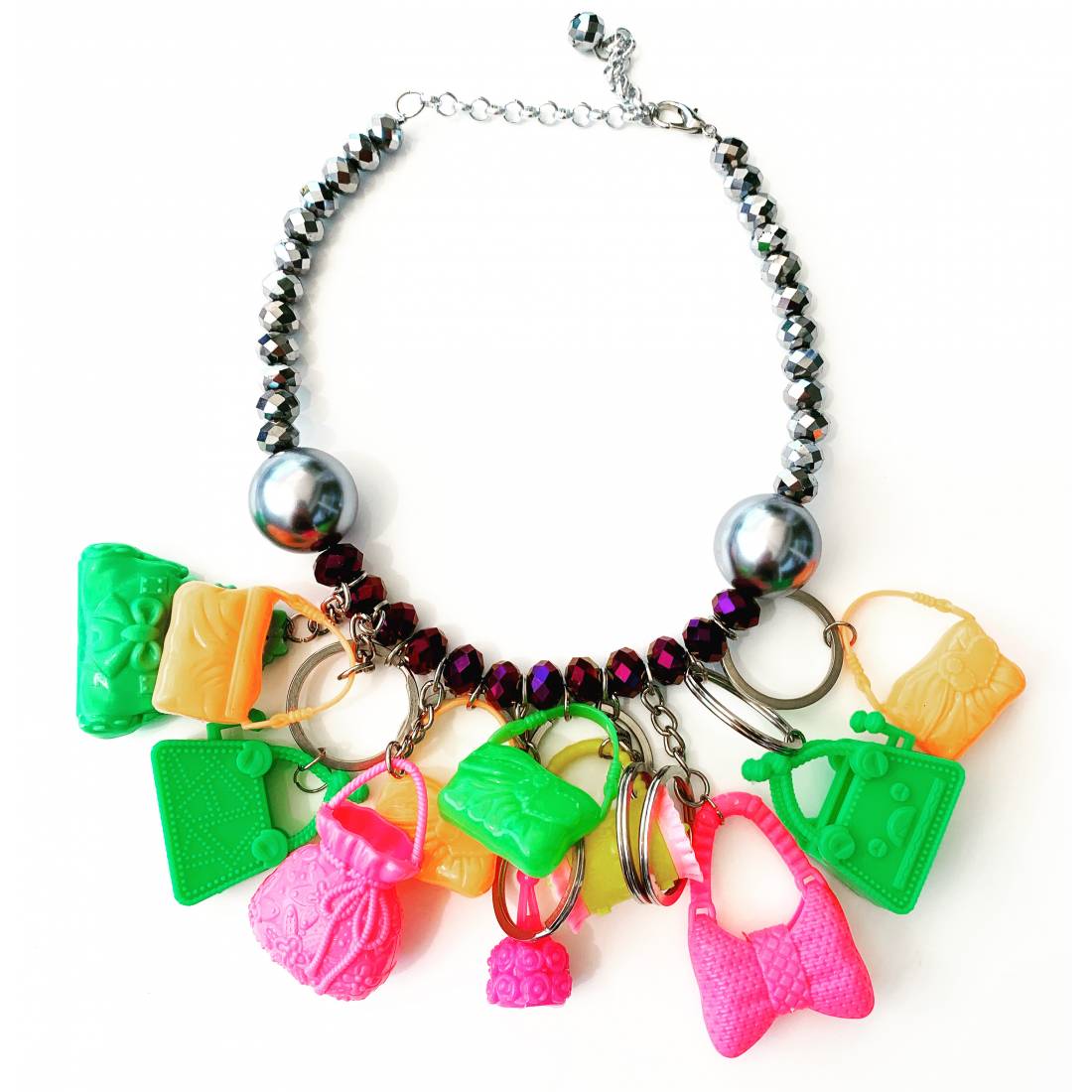 COLLANA BORSE MIX COLOR