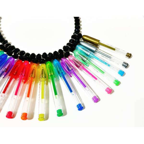 COLLANA GIROCOLLO PENNE MAXI 2