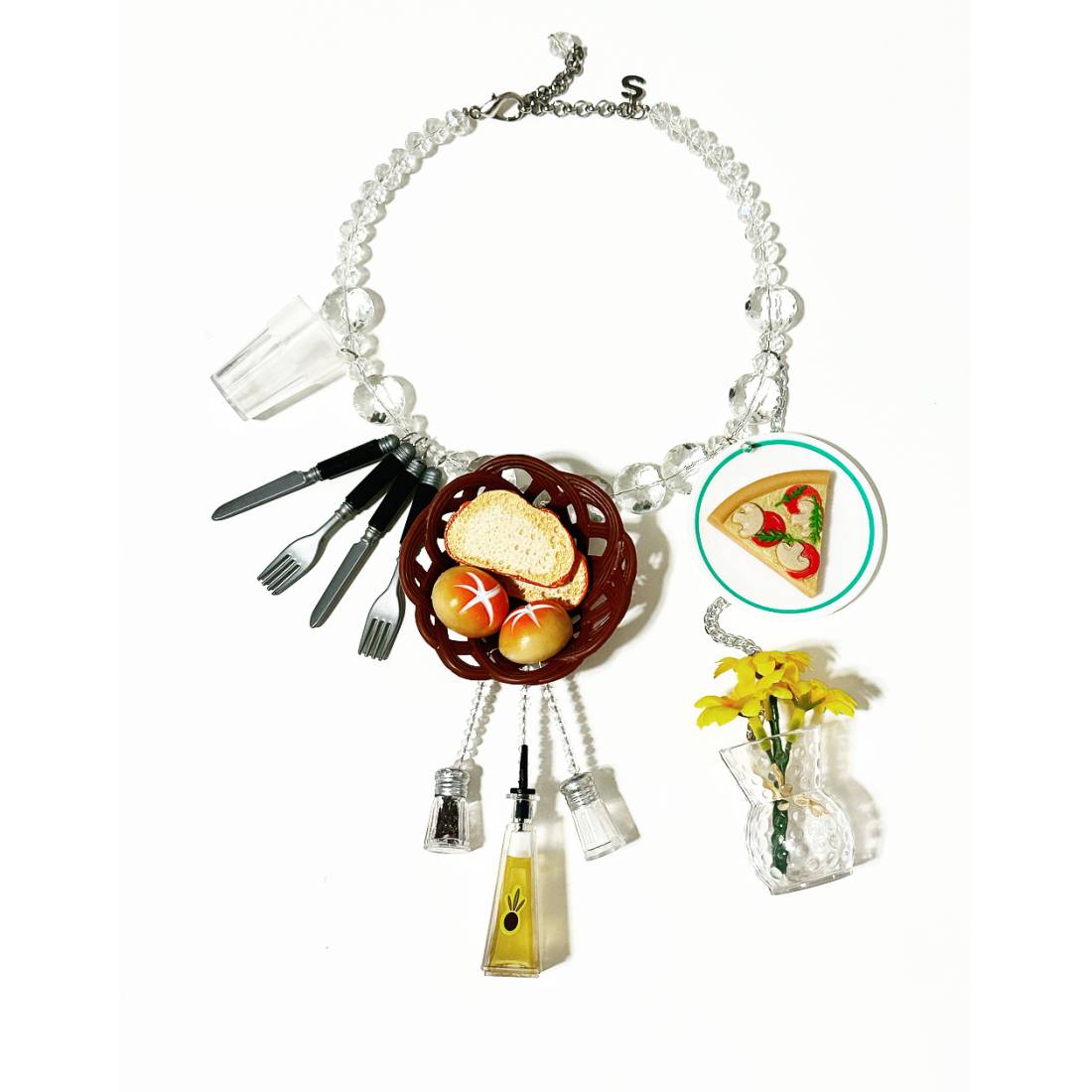 COLLANA OLIO SALE E PEPE