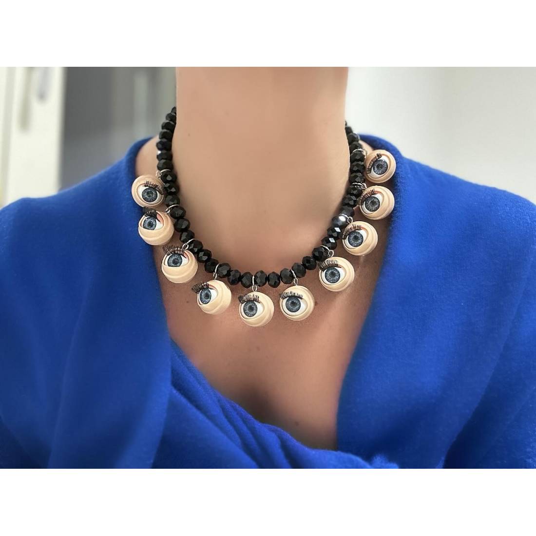 COLLANA OCCHI 3D