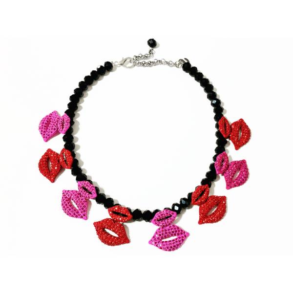 COLLANA BOCCHE CRISTALLO 2