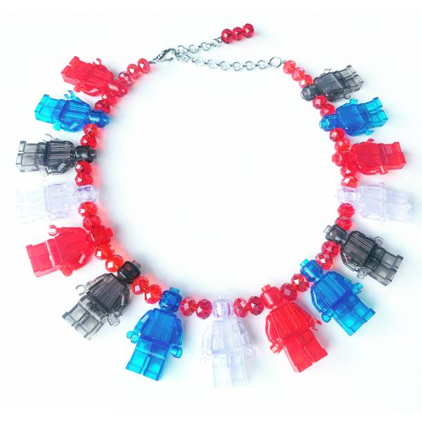 COLLANA ROBOT TRASPARENTI