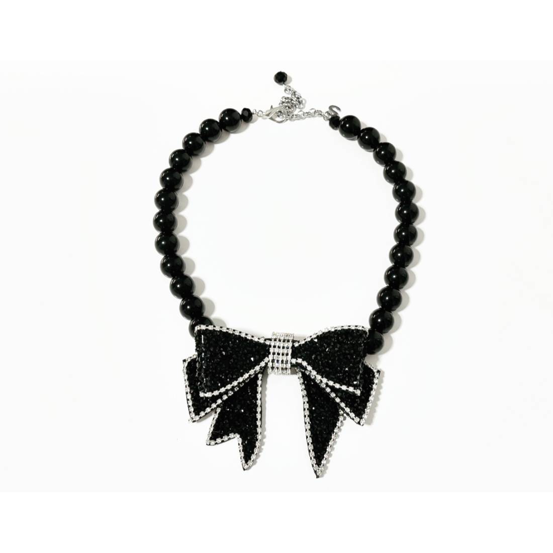 COLLANA FIOCCO BLACK