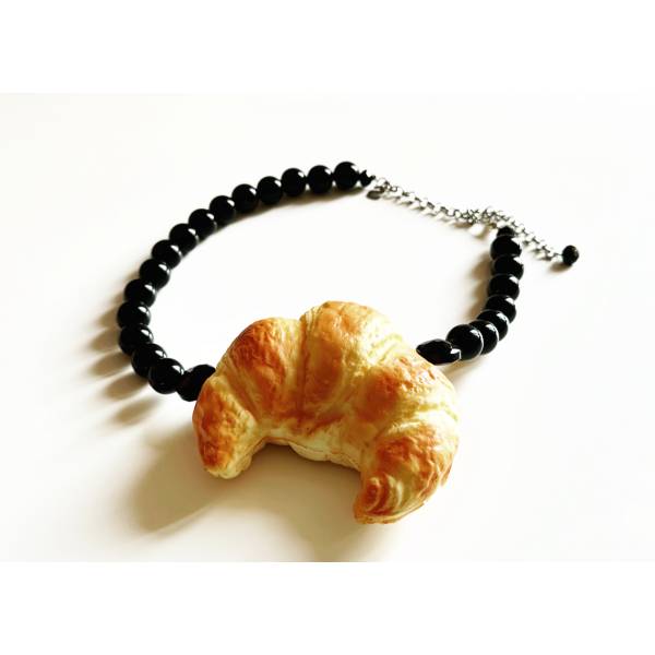 COLLANA CROISSANT BLACK 2