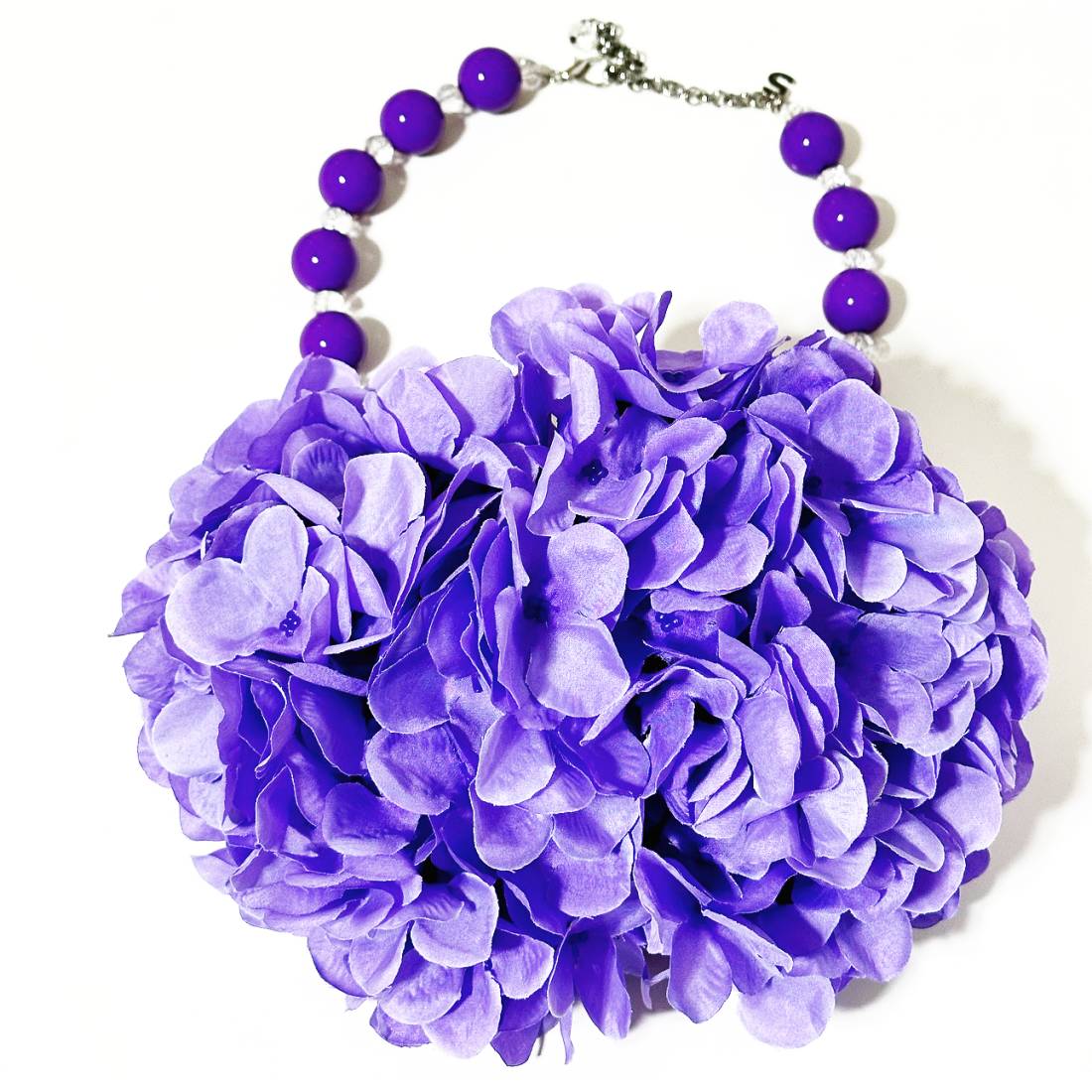 COLLANA ORTENSIA VIOLA