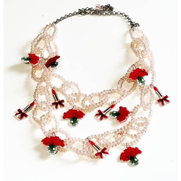 COLLANA CATENA CRISTALLO...