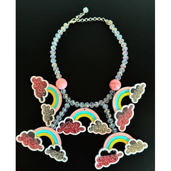 COLLANA ARCOBALENI CON...