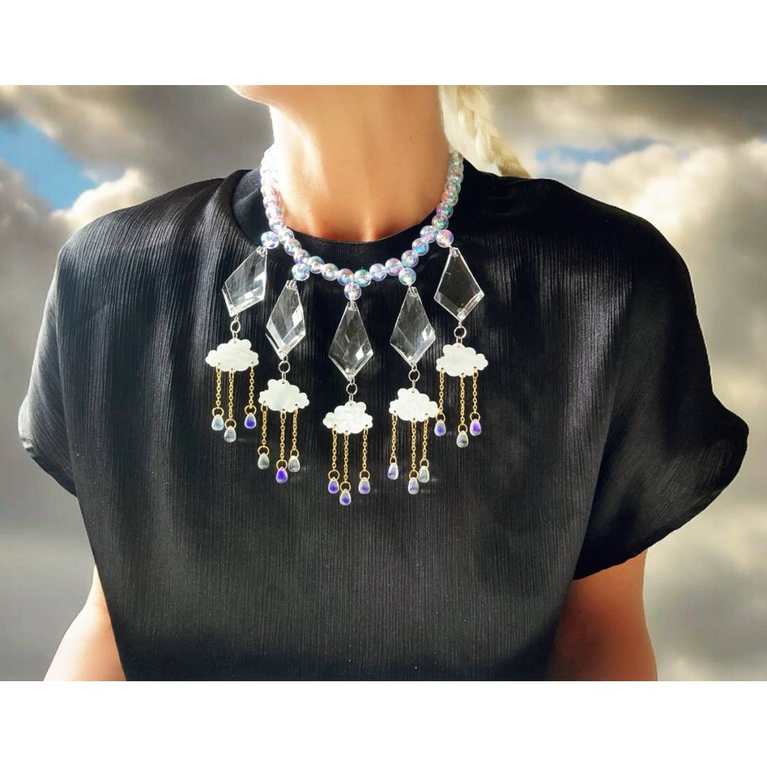 COLLANA NUVOLE BIANCHE