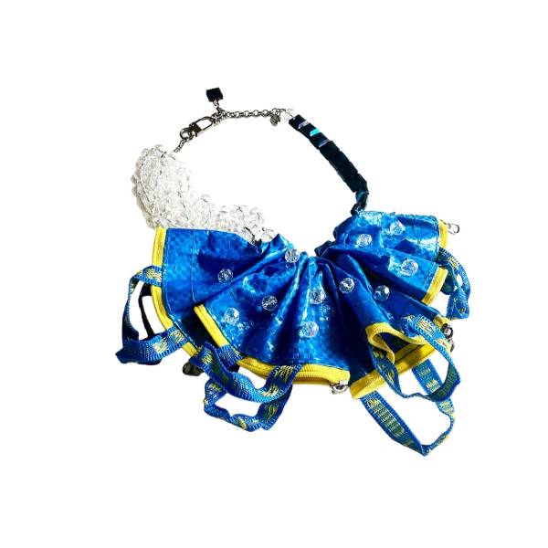 COLLANA BORSE BLU 2