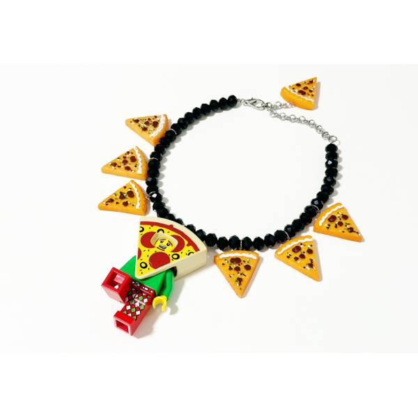 COLLANA LEGO PIZZA