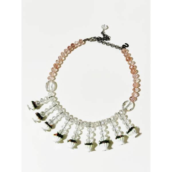 COLLANA MINI VASI FIORI