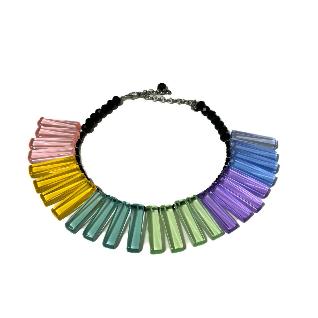 COLLANA RETTAGOLI TRASPARENTI