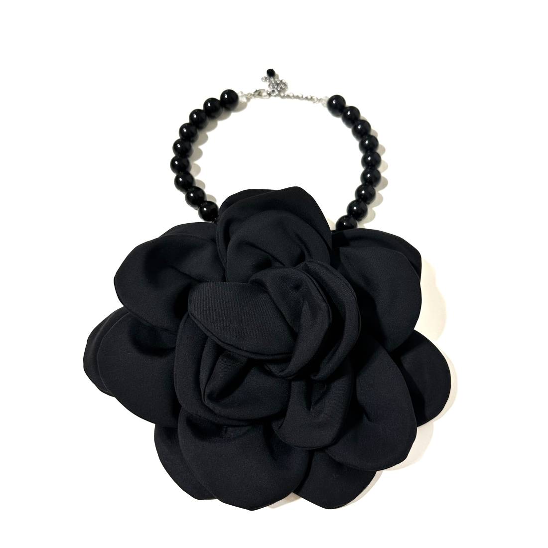 COLLANA FIORE NERO