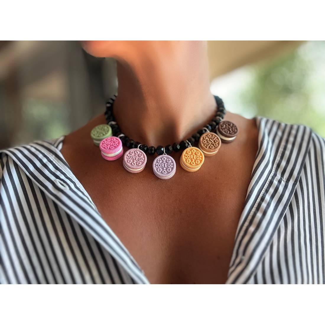 COLLANA BISCOTTI COLOR