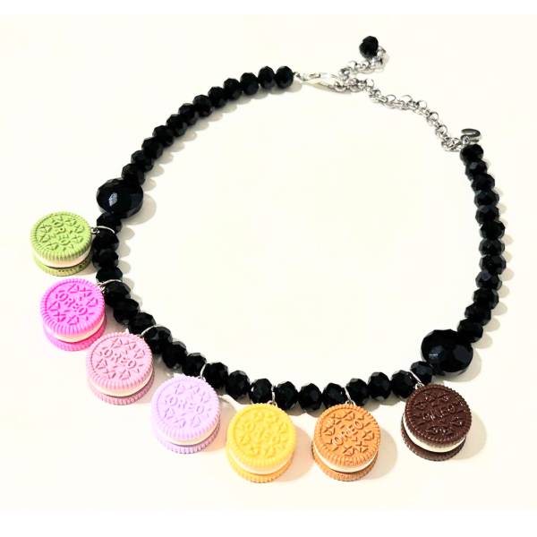 COLLANA BISCOTTI COLOR