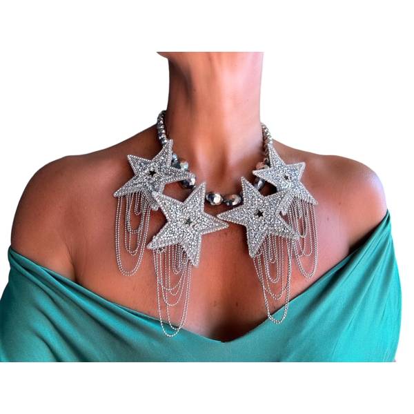 COLLANA STELLE CON CATENE 2