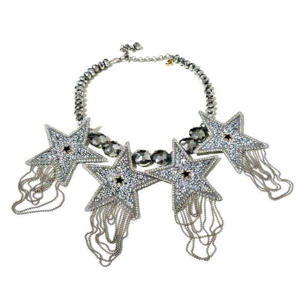 COLLANA STELLE CON CATENE