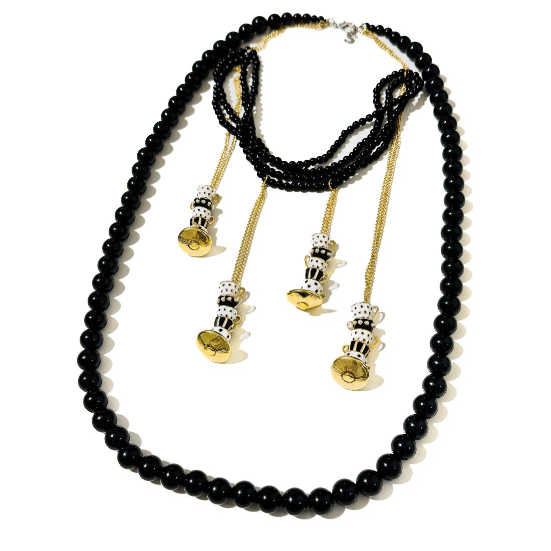 COLLANA TAZZINE BLACK