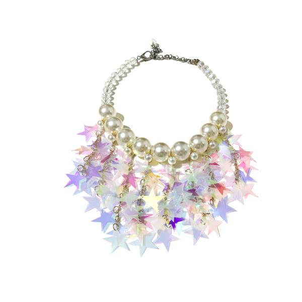 COLLANA STELLE CANGIANTI