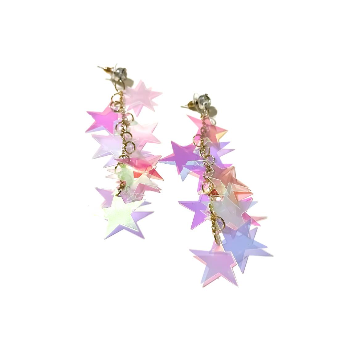 ORECCHINI STELLE CANGIANTI