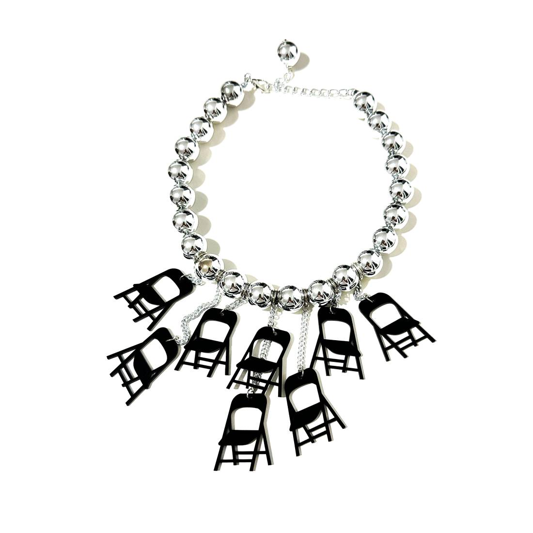 COLLANA SEDIE 2D BLACK