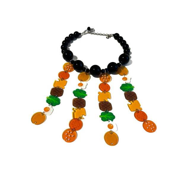 COLLANA HAMBURGER SCOMPOSTO