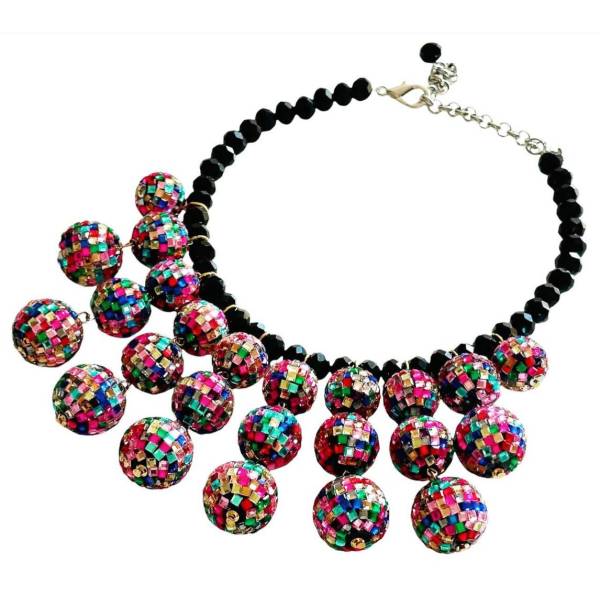 COLLANA VETRO COLOR 2