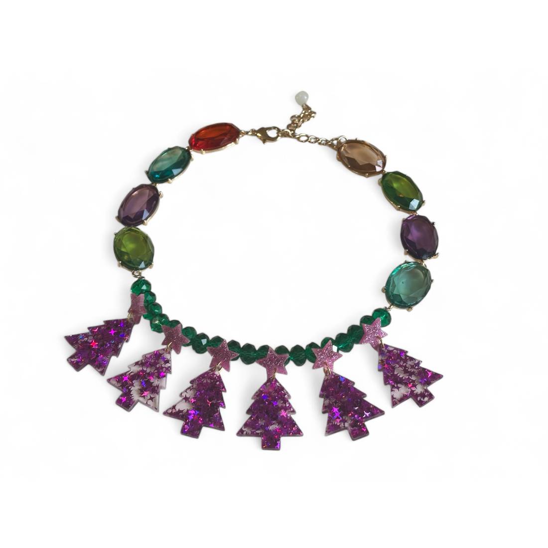 COLLANA ALBERI VIOLA