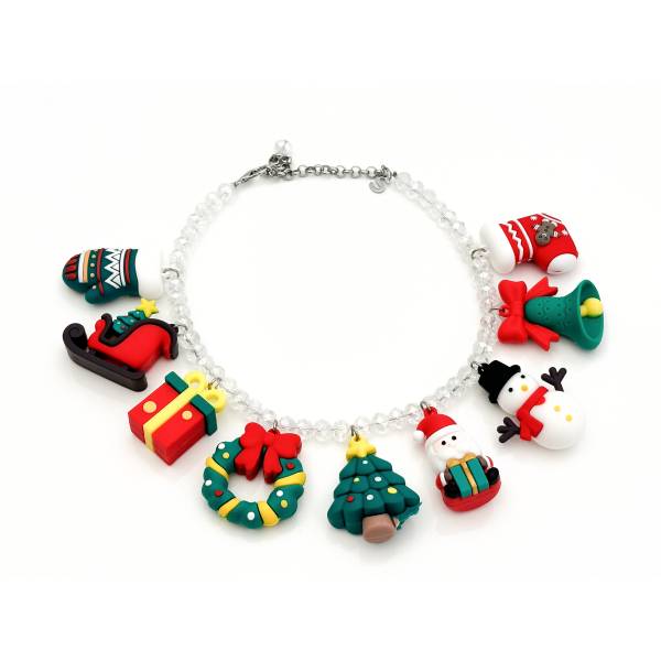 COLLANA PENDENTI NATALE