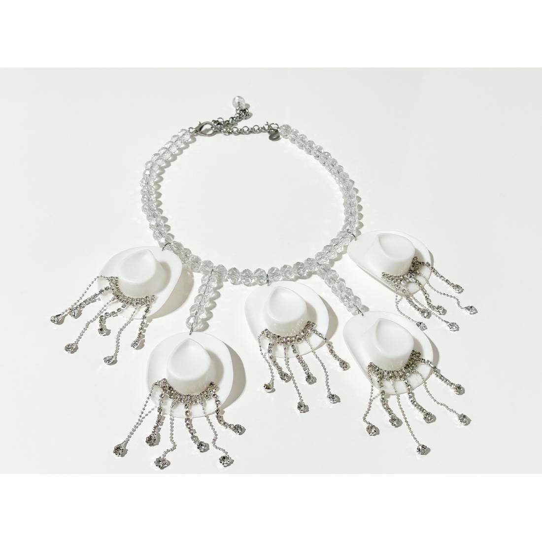 COLLANA CAPPELLI BIANCHI