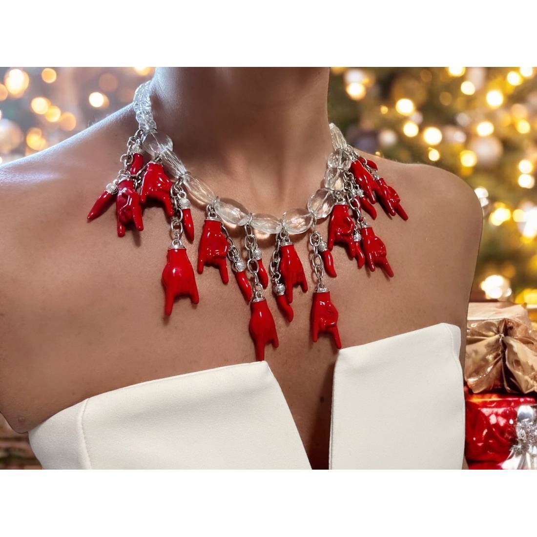 COLLANA CORNETTI