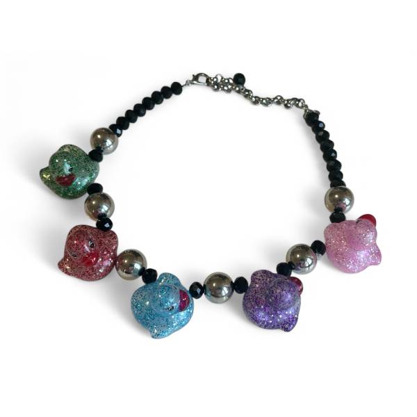COLLANA PAPERE GLITTER