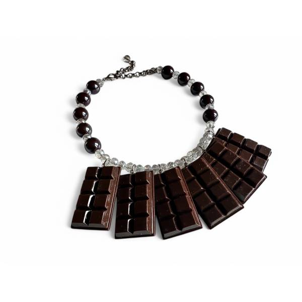 COLLANA CIOCCOLATO MULTI