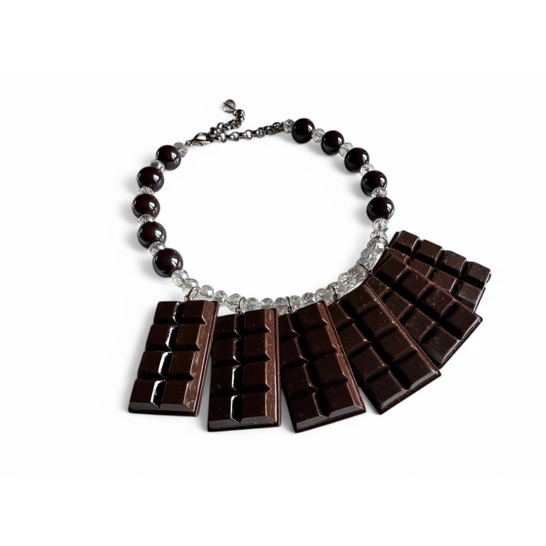 COLLANA CIOCCOLATO MULTI