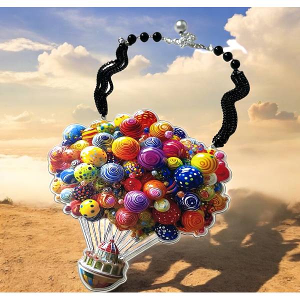 COLLANA MONGOLFIERA PALLONCINI 2