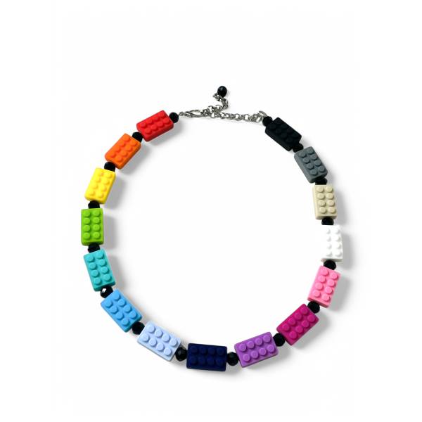 COLLANA MATTONCINI SILICONE 2